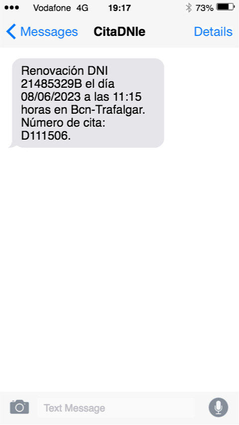 Marta Castellano SMS